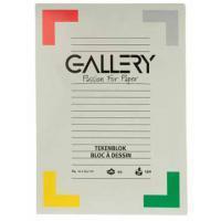 Gallery tekenblok ft 21 x 29,7 cm (A4), extra zwaar houtvrij papier, 190 g/m², blok van 20 vel