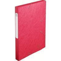 Exacompta Elastobox Cartobox rug van 2,5 cm, rood, 5/10e kwaliteit