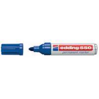 Edding Viltstift  550 rond blauw 3-4mm
