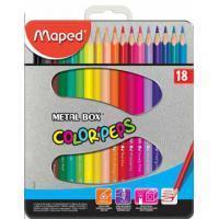 Maped Kleurpotlood  driehoekig color'peps 18 potloden