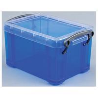 Reallyusefulboxes Really Useful Box 1,6 liter, transparant blauw