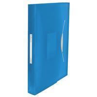 ESSELTE Fächermappe Vivida 624015 A4 mit 6 Fächern 5-teilig blanko Kunststoff blau