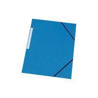 5Star  5 Star elastomap, ft A4 (24x32 cm), met elastieken zonder kleppen, donkerblauw, pak van 10 stuks