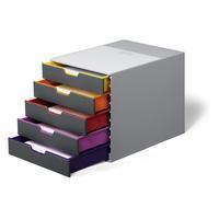 durable Ladenbox  Varicolor 5 laden grijs