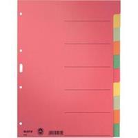 Register Leitz 43580000 DIN A4 Gekleurd 6 vel Roze, Geel, Grijs, Oranje, Groen 1 katernen