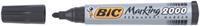 BIC Viltstift  2000 rond zwart 1.7mm