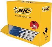 BIC Balpen Cristal Stick Value Pack Medium. blauw (doos 100 stuks)