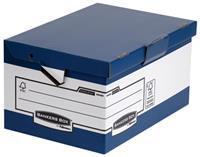 Fellowes Archivbox Bankers Box Ergo Box System Maxi 0048901 blau/weiß