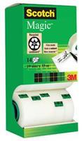 Scotch Magic-tape torenverpakking transparant 19 mm x 33 m verpakking van 14 (pak 14 rollen)