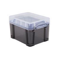 Reallyusefulbox Really Useful Box 3 liter, transparant smoke
