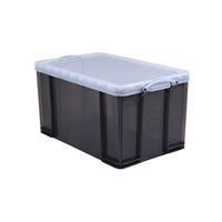 Reallyusefulbox Really Useful Box 84 liter, transparant smoke
