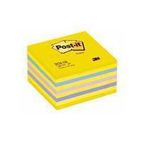 Post-it Sticky Notes Kubus 76 x 76 mm. Diverse Neon- en Ultrakleuren. 450 vellen (blok 450 vel)