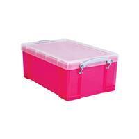 Reallyusefulbox Really Useful Box 9 liter, transparant helroze