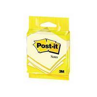 Post-it Notes, ft 76 x 76 mm, geel, blok van 100 vel, op blister