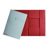 Esselte Folder with 3 flaps Folio, Red (1032315)
