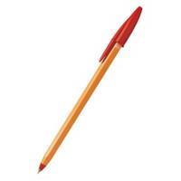 Bic Kugelschreiber Orange orange/rot Mine 0,35mm Schreibfarbe rot 20 Stück