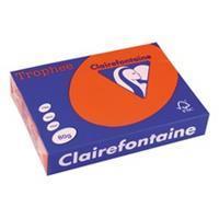 Clairefontaine Kopieerpapier  A4 80gr cardinaalrood 500vel
