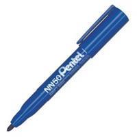 Pentel Viltstift  NN50 rond blauw 1.5-3mm