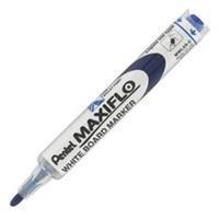 Pentel Viltstift  MWL5 Maxiflo whiteboard blauw 1mm