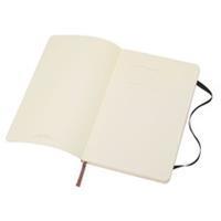 Moleskine notitieboek, ft 13 x 21 cm, gelijnd, soepele cover, 192 bladzijden, zwart