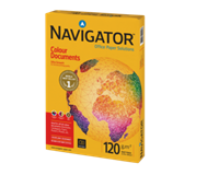 Kopieerpapier Navigator Colour Documents, A4, 120 g/m², helderwit, 1 doos = 8 x 250 vellen