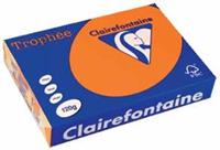 Clairefontaine Trophée Intens A4, 120 g, 250 vel, feloranje