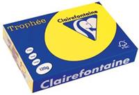 Clairefontaine Trophée Intens A4, 120 g, 250 vel, zonnegeel