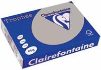Clairefontaine Trophée Pastel A4, 80 g, 500 vel, lichtgrijs