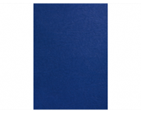 GBC Voorblad  A4 lederlook koningsblauw 100stuks