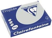 Clairefontaine Trophée Pastel A4, 160 g, 250 vel, lichtgrijs