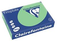 Clairefontaine Trophée Pastel A4, 160 g, 250 vel, natuurgroen