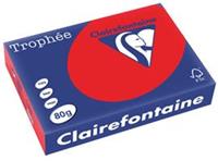 Clairefontaine Trophée Intens A4, 80 g, 500 vel, koraalrood