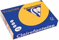 Clairefontaine Trophée Intens A4, 80 g, 500 vel, zonnebloemgeel
