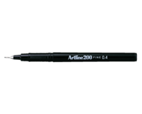 Artline Fineliner  200 rond 0.4mm zwart