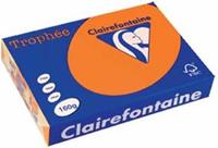 Clairefontaine Trophée Intens A4, 160 g, 250 vel, feloranje