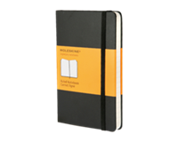 moleskine Notitieboek  pocket 90x140mm lijn zwart