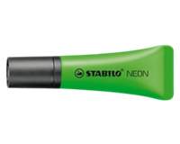 Stabilo Tekstmarker NEON 2 - 5 mm. groen (pak 10 stuks)