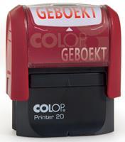 Colop Woordstempel  Printer 20 geboekt rood