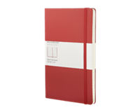 moleskine Notitieboek  large 130x210mm lijn rood