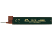 Faber-castell Potloodstift  0.5mm HB 12stuks
