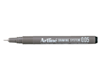 Artline Fineliner  zwart 0.05mm