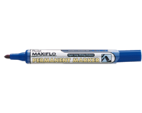 12 x Pentel Permanentmarker Maxiflo 1,5mm Rundspitze blau