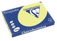 Clairefontaine Trophée Pastel A3, 120 g, 250 vel, citroengeel