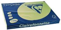 Clairefontaine Trophée Pastel A3, 120 g, 250 vel, golfgroen