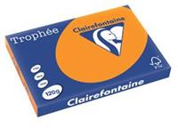 Clairefontaine Trophée Intens A3, 120 g, 250 vel, fel oranje