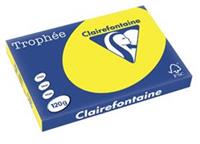 5 x Clairefontaine Kopierpapier Trophee A3 120g/qm VE=250 Blatt kanari