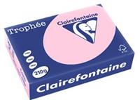 4 x Clairefontaine Kopierpapier Trophee A4 210g/qm VE=250 Blatt rosa
