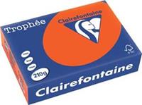 Clairefontaine Trophée Intens A4, 210 g, 250 vel, fel oranje