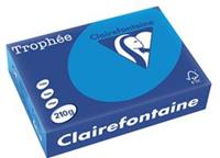 Clairefontaine Trophée Intens A4, 210 g, 250 vel, turkoois