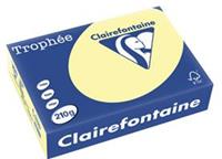 Clairefontaine Trophée Pastel A4, 210 g, 250 vel, geel